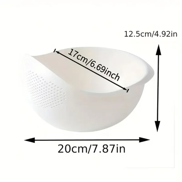 Multifunctional plastic washing bowl - Image 5