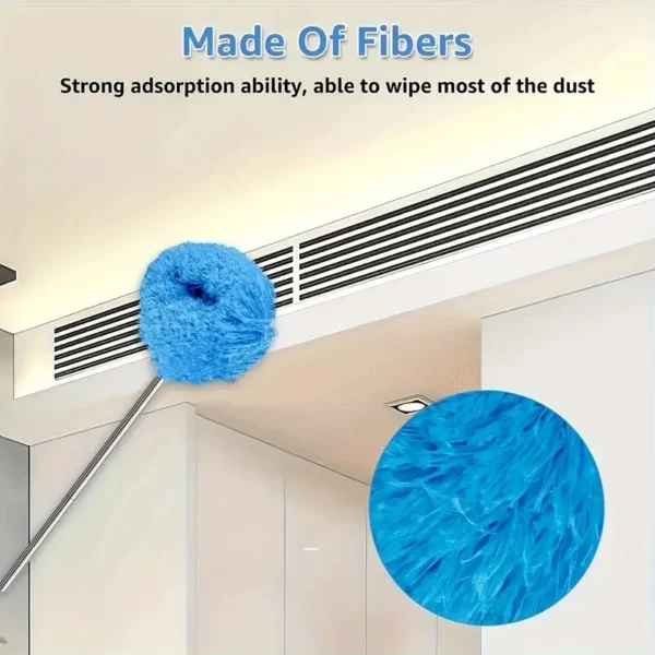 Multifunctional Microfiber Duster with Extendable Pole - Image 6