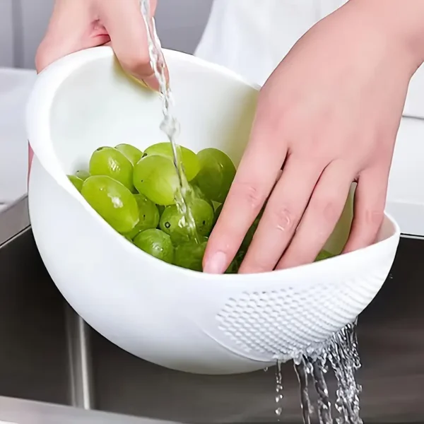 Multifunctional plastic washing bowl - Image 2