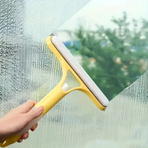 Glass Wiper With Scraper And Sprayer,