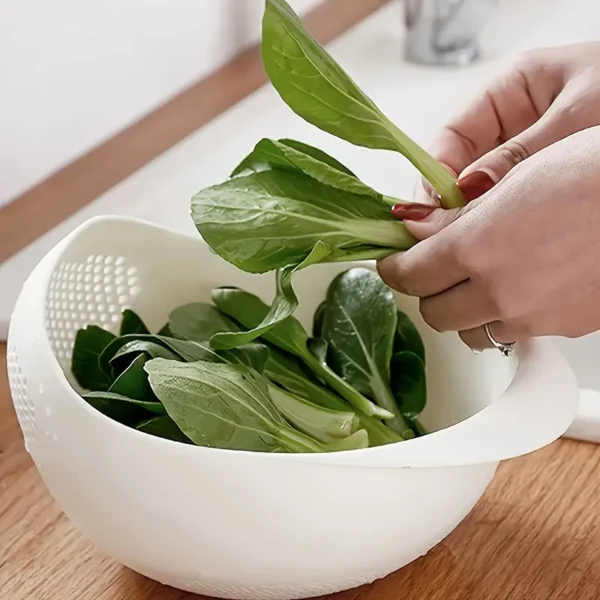 Multifunctional plastic washing bowl - Image 7