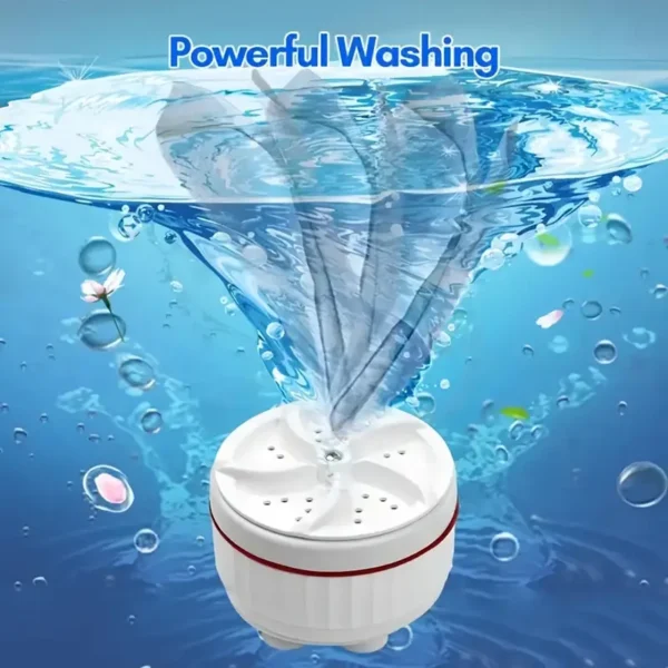 Mini Portable Washing Machine, - Image 7